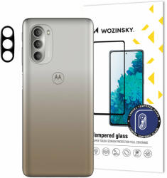 Wozinsky 9H edzett védőüveg kamerára Motorola Moto G51 5G telefonhoz - Fekete