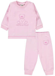 Civil Macis rózsaszín baba pizsama (Méret 62-68)