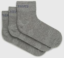 Skechers gyerek zokni (3 pár) szürke - szürke 39/42
