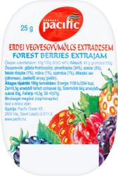 Pacific erdei vegyesgyümölcs extra dzsem 25 g