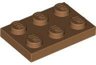 LEGO® 3021c150 - LEGO közepes nugát lap 2 x 3 méretű (3021c150)