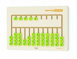 Viga Toys - Jucarie cu activitati Invata alfabetul , Pentru perete (50674)