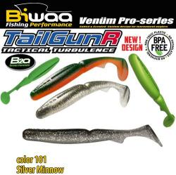 Biwaa Shad BIWAA TailgunR Swimbait 3.5, 9cm, 101 Silver Minnow (B001425)