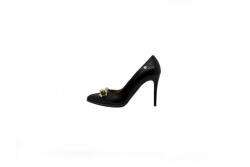 Claudio Dessi Lux by Dessi P-9117-P Női fekete arany láncos magassarkú cipő