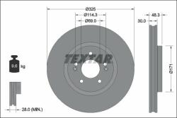 TEXTAR Disc frana TEXTAR PRO 92337103 (92337103)