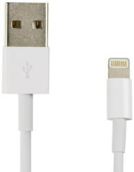  HD4 iPhone 8-pin USB lightning kábel dobozos, 1A, 1m, fehér - planetgsm