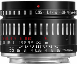 TTArtisan APS-C 35mm F0.95 (Fuji X) Obiectiv aparat foto
