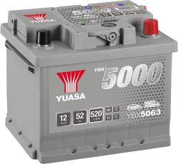 YUASA 52Ah 520A right+ (YBX5063)