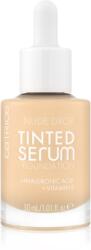 Catrice Nude Drop Tinted Serum Foundation machiaj de îngrijire culoare 005W 30 ml