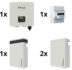 SolaX Power Kit solar: convertor 10kW SOLAX 3f + baterie TRIPLE Power 17, 4 kWh + electrometru 3f (SM9998A)