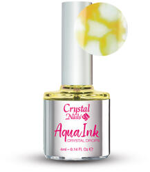 Crystalnails AquaInk Crystal Drops 1 - Yellow 4ml