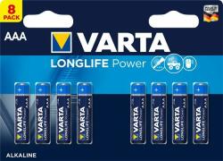 VARTA Elem, AAA mikro, 8 db, VARTA "Longlife Power (VEHEAAA8) - tutitinta
