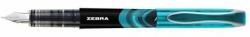 Zebra Töltõtoll, 0, 6 mm, ZEBRA "Fountain pen", világoskék (TZ19677) - tutitinta