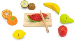 Viga Toys Set din lemn Viga - Fructe pentru tăiat, 7 bucăți (44539)
