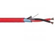  Fire 3x0.75 - екраниран, пожарен, трудогорим кабел, 3х0.75mm, 100m (Fire3x0.75KT)