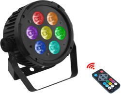 Thunder Germany LP-79 (7x9W) RGBWA LED PAR fényeffekt + DMX + UV - mkaudio