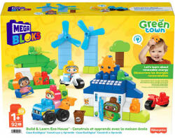 Mega Bloks Mega Bloks: Green Town Ökoház játékszett - Mattel HCG36