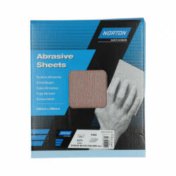 Norton Pro A275 No-Fil® csiszolópapír 230x280mm P500, 100 db/csomag (CT286136)