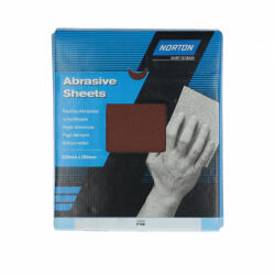 Norton R222 flexibilis csiszolóvászon 230x280mm P150, 50 db/csomag (CT231782)