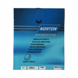 Norton Black Ice T417 vízálló csiszolópapír 230x280mm P100, 50db/csomag (CTV21182) - corvinustoolskft
