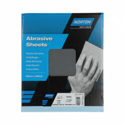 Norton Black Ice T417 vízálló csiszolópapír 230x280mm P2000, 50db/csomag (CTV34719)