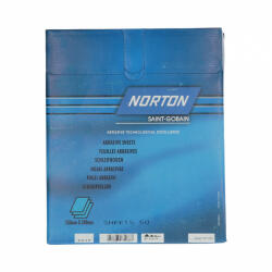 Norton Black Ice T417 vízálló csiszolópapír 230x280mm P120, 50db/csomag (CTV21183) - corvinustoolskft