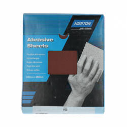 Norton R222 flexibilis csiszolóvászon 230x280mm P120, 50 db/csomag (CT231781)