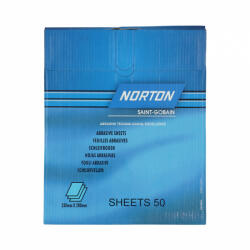 Norton Black Ice T417 vízálló csiszolópapír 230x280mm P1200, 50db/csomag (CTV21197)