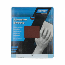 Norton R222 flexibilis csiszolóvászon 230x280mm P50, 50 db/csomag (CT231777)