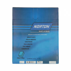 Norton Black Ice T417 vízálló csiszolópapír 230x280mm P220, 50db/csomag (CTV21186)