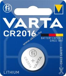 VARTA Professional Electronics CR2016 (6016) 3V 1db/csomag lítium gombelem
