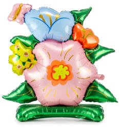 PartyDeco S. r. o Virág csokor, 100*114 cm, fólia lufi