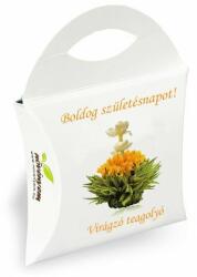 Wide World Boldog születésnapot! - sárga virágzó tea