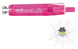 OVAL Hibajavító roller OVAL QJR-506 nyomógombos utántölthető+betét 5mmx6m - spidershop