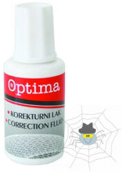 Optima Hibajavító folyadék OPTIMA ecsetes oldószeres 20 ml - spidershop