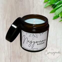 csucsajandek Szójaviasz gyertya - Nagymama leszel! (CSW985332)