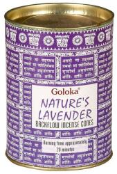 Goloka Lavender (Levendula) Lefelé Folyó Kúpfüstölő (24db)