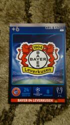 PANINI 2014-15 Panini Adrenalyn XL UEFA Champions League Club Badge #9 Bayer 04 Leverkusen