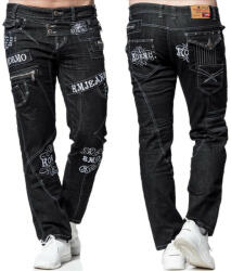 KOSMO LUPO pantaloni barbati KM051 blugi Negru 32