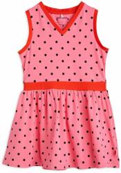 Mini Rodini gyerek ruha rózsaszín, mini, harang alakú - rózsaszín 92-98 - answear - 12 990 Ft