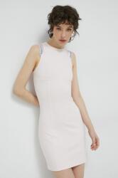 Tommy Hilfiger ruha rózsaszín, mini, testhezálló - rózsaszín XS