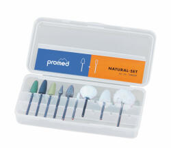 Promed Set 9 bit-uri pentru unghiile naturale (198009)