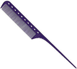 YS PARK Pieptan profesional cu codita pentru sectionare 101 - violet (4981104364273)