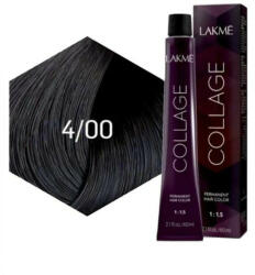 LAKMÉ COSMETICS Vopsea de par permanenta 4/00 saten mediu Collage 60ml (8429421240017)