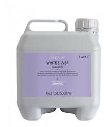 Lakmé Sampon cu pigment violet pentru par blond Teknia White Silver 5000ml (8429421440141)
