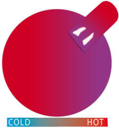 Cupio Gel termic fara hemma Red-Purple 5ml (9102)