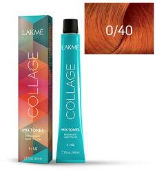 LAKMÉ COSMETICS Vopsea de par permanenta 0/40 portocaliu Collage Mix Tone 60ml (8429421204019)