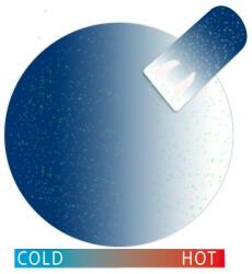 Cupio Glitter gel termic fara hemma Blue-White 5ml (7637)
