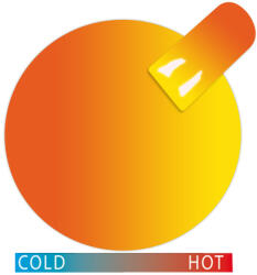 Cupio Gel termic fara hemma Orange-Yellow 5ml (9100)