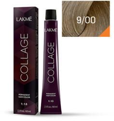 LAKMÉ COSMETICS Vopsea de par permanenta 9/00 blond foarte deschis Collage 60ml (8429421290012)